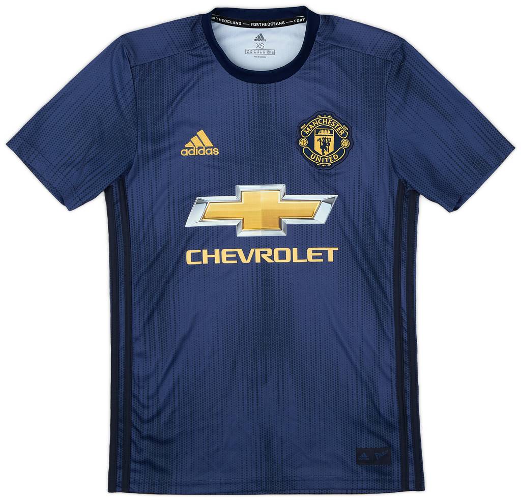2018-19 Manchester United Third Shirt - 10/10 - (XS)
