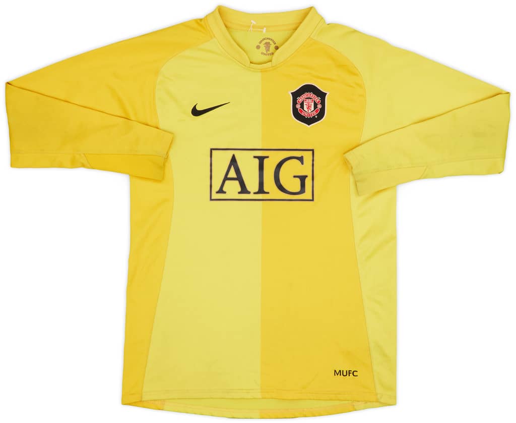 2006-07 Manchester United GK Shirt - 6/10 - (L.Boys)