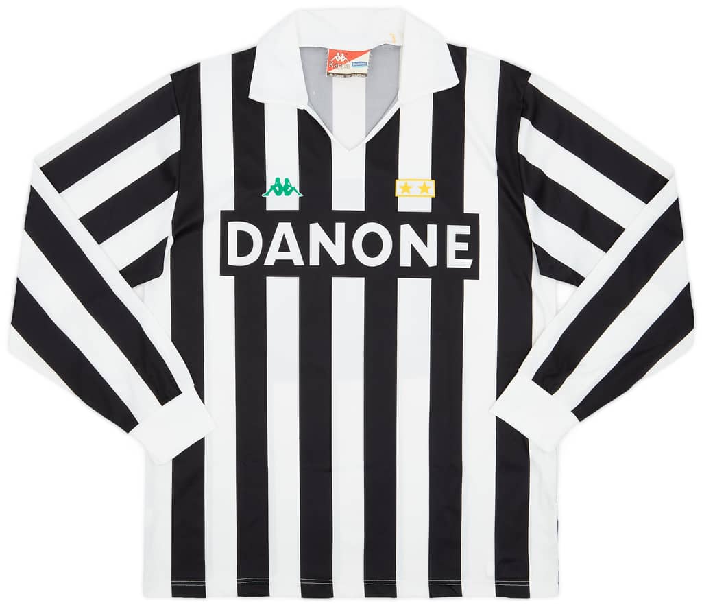 1992-94 Juventus Basic Home L/S Shirt #10 - 6/10 - (L)
