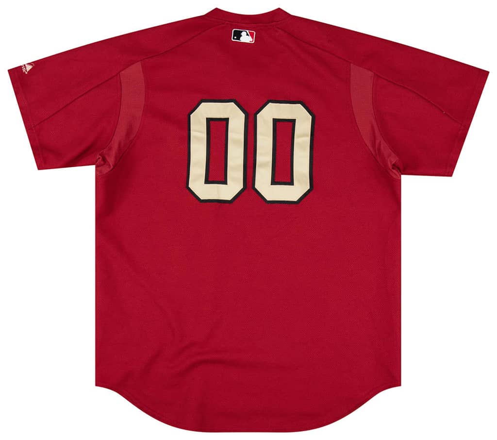 2003-06 Houston Astros #00 Authentic Majestic Training Jersey XL