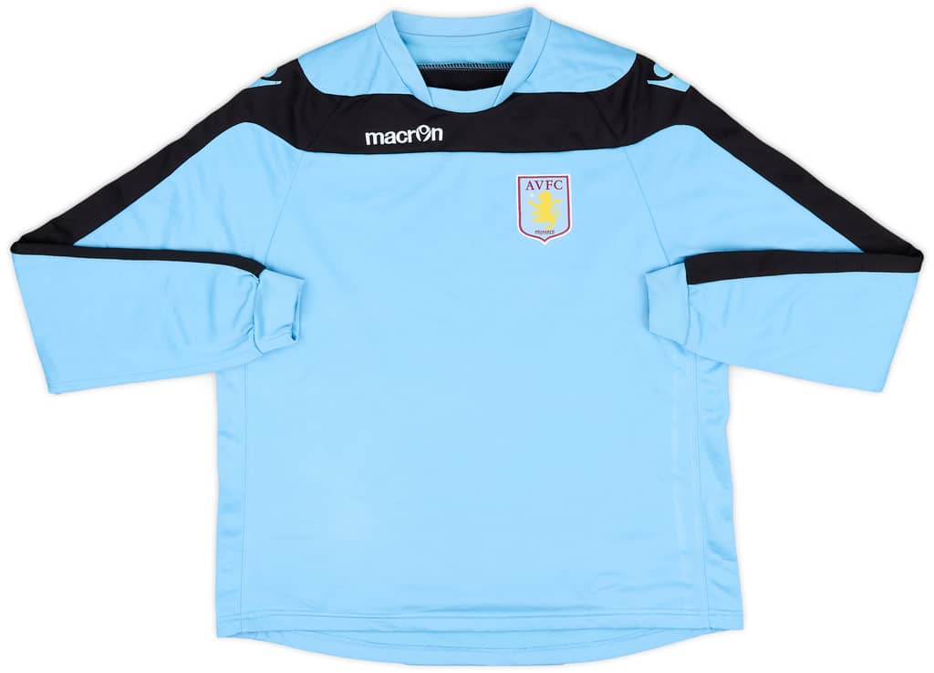 2012-13 Aston Villa Macron Sweat Top - 6/10 - (XL.Boys)