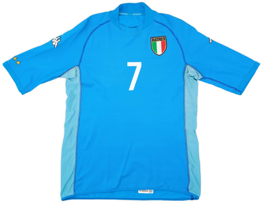 2002 Italy Home Shirt Del Piero #7 - 5/10 - (S)