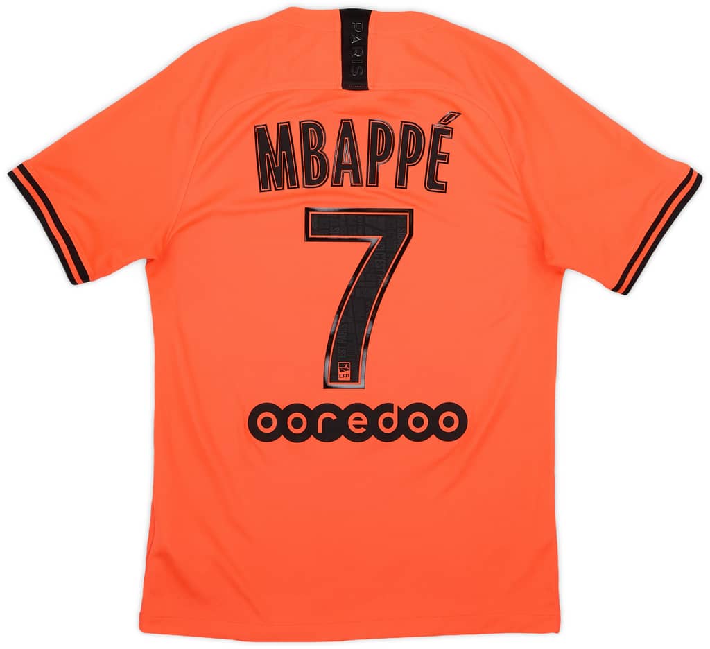 2019-20 Paris Saint-Germain Away Shirt Mbappe #7 - 7/10 - (S)