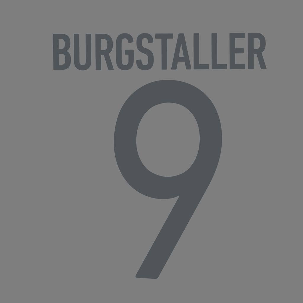 2021-22 St Pauli Third Burgstaller #9 Name Set