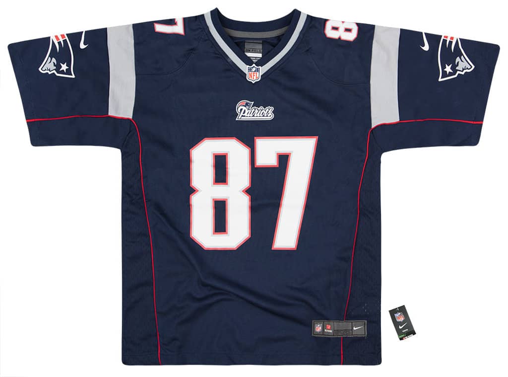 2018 New England Patriots Gronkowski #87 Nike Game Jersey (Home) Y - W/Tags
