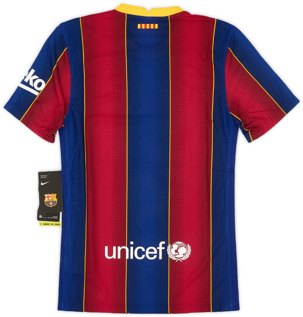 2020-21 Barcelona Authentic Home Shirt (XS)