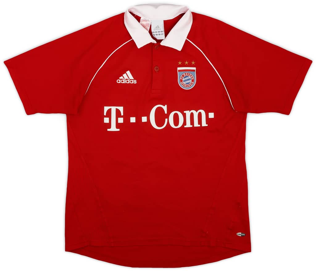 2005-06 Bayern Munich Home Shirt Makaay #10 - 8/10 - (XL.Boys)