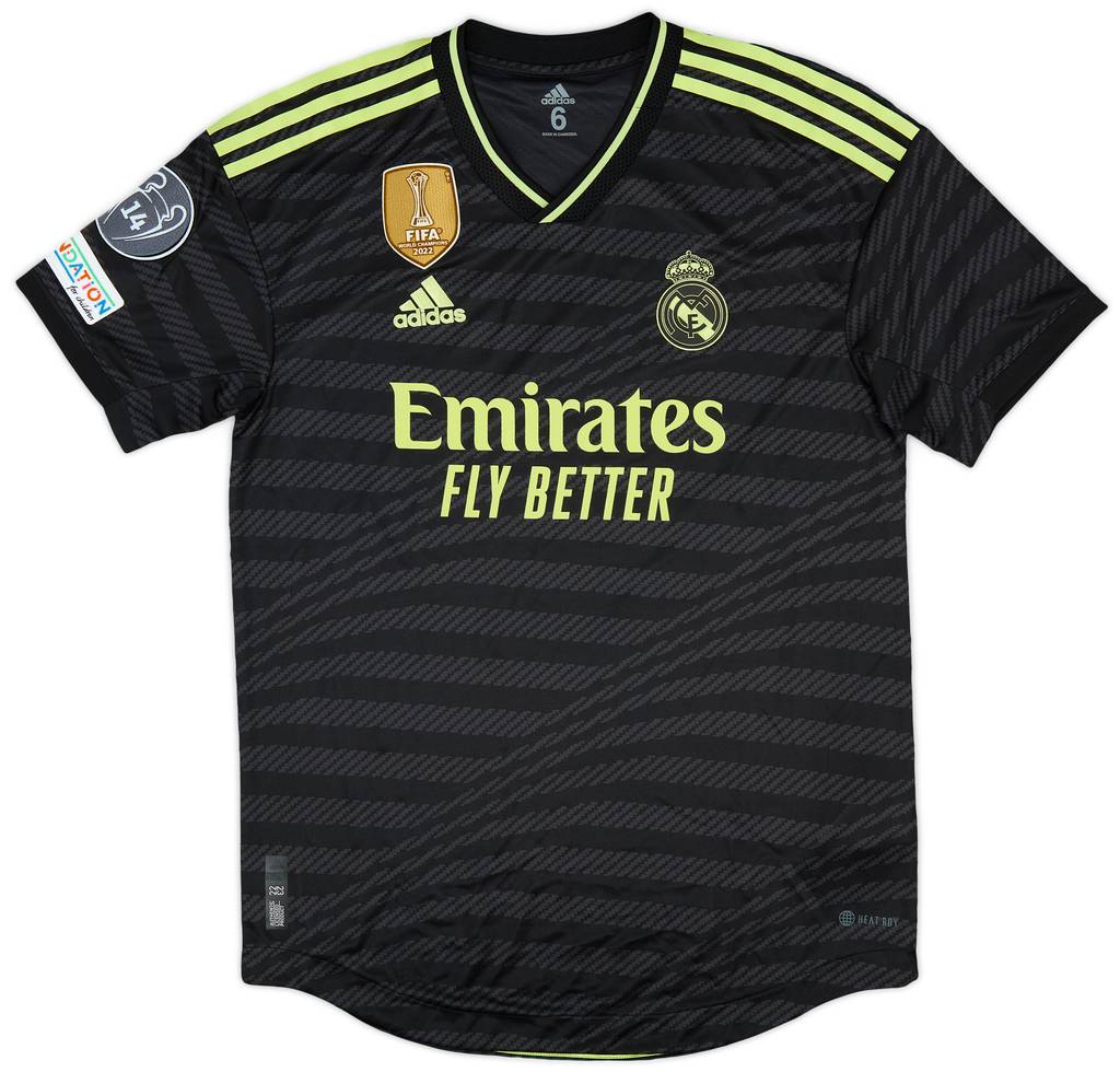 2022-23 Real Madrid Match Issue Champions Leauge Third Shirt Mariano #24