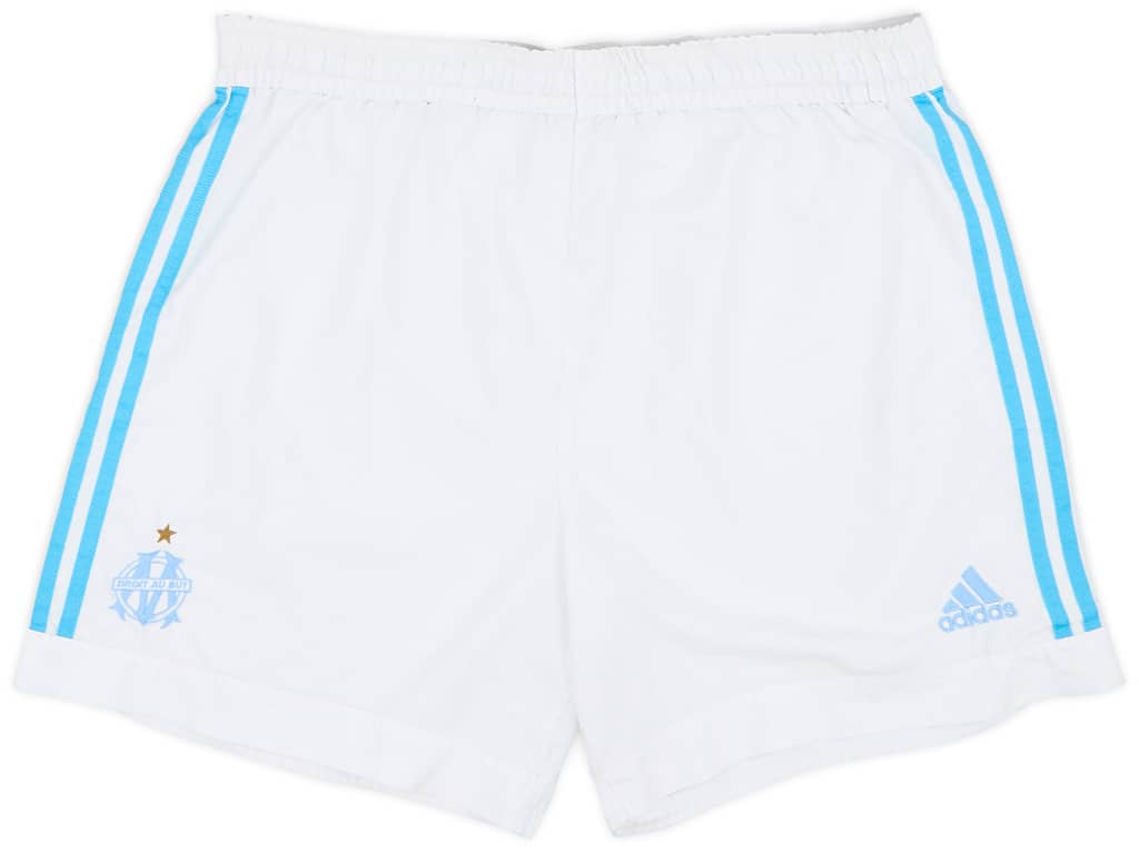 2002-03 Olympique Marseille Home Shorts - 5/10 - (XL)