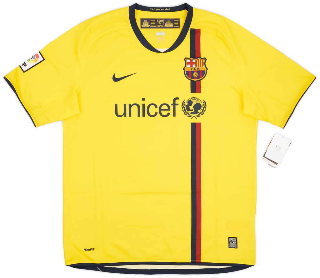 2008-10 Barcelona Away Shirt Messi #10 (L)