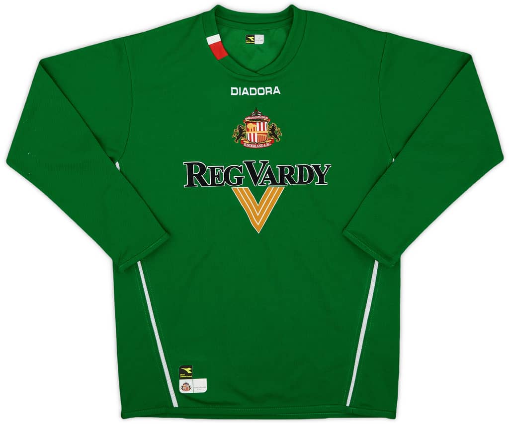2004-05 Sunderland GK Shirt - 8/10 - (M.Boys)