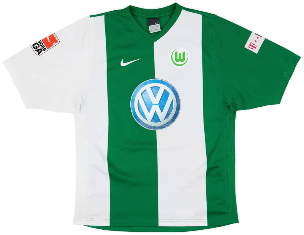 2006-07 Wolfsburg Home Shirt Marcelinho #32 - 4/10 - (S)