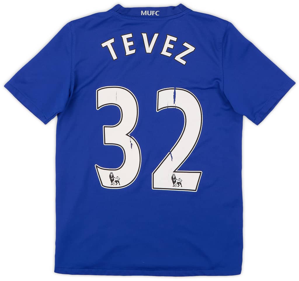 2008-09 Manchester United Third Shirt Tevez #32 - 5/10 - (M.Boys)