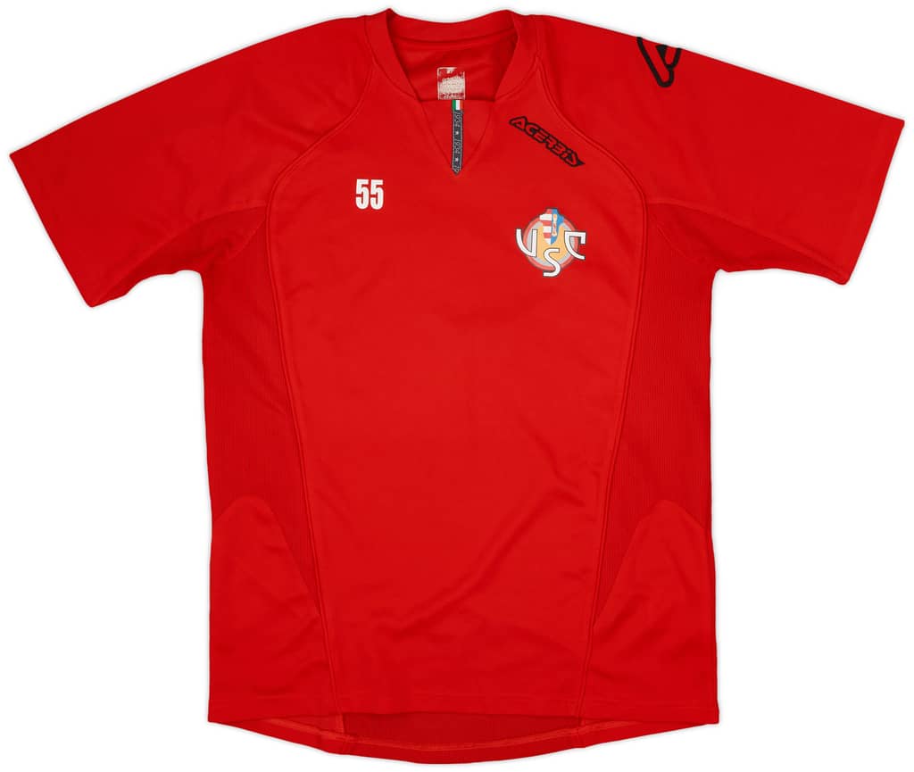 2010-11 Cremonese Player Issue Acerbis Training Shirt #55 - 8/10 - (L)