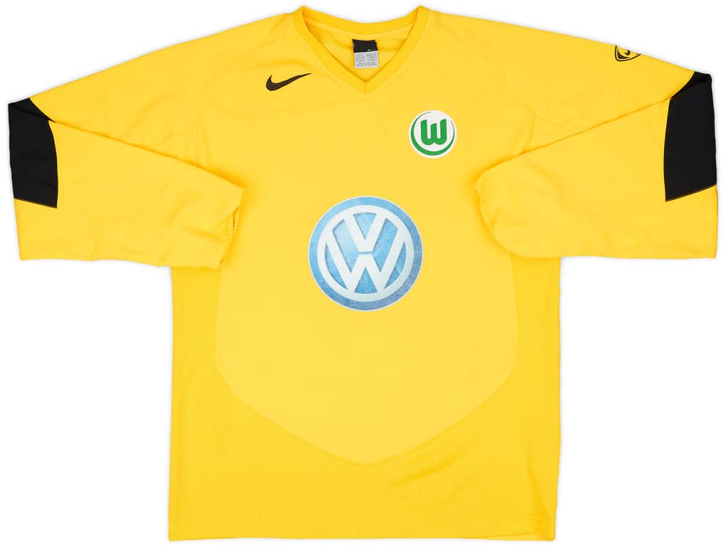 2004-05 Wolfsburg Match Issue Third L/S Shirt #4