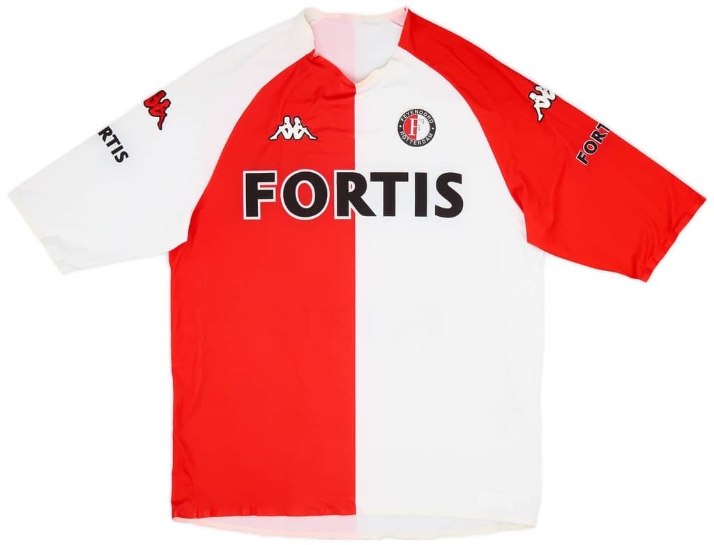 2006-07 Feyenoord Player Issue Home Shirt - 8/10 - (XXL)