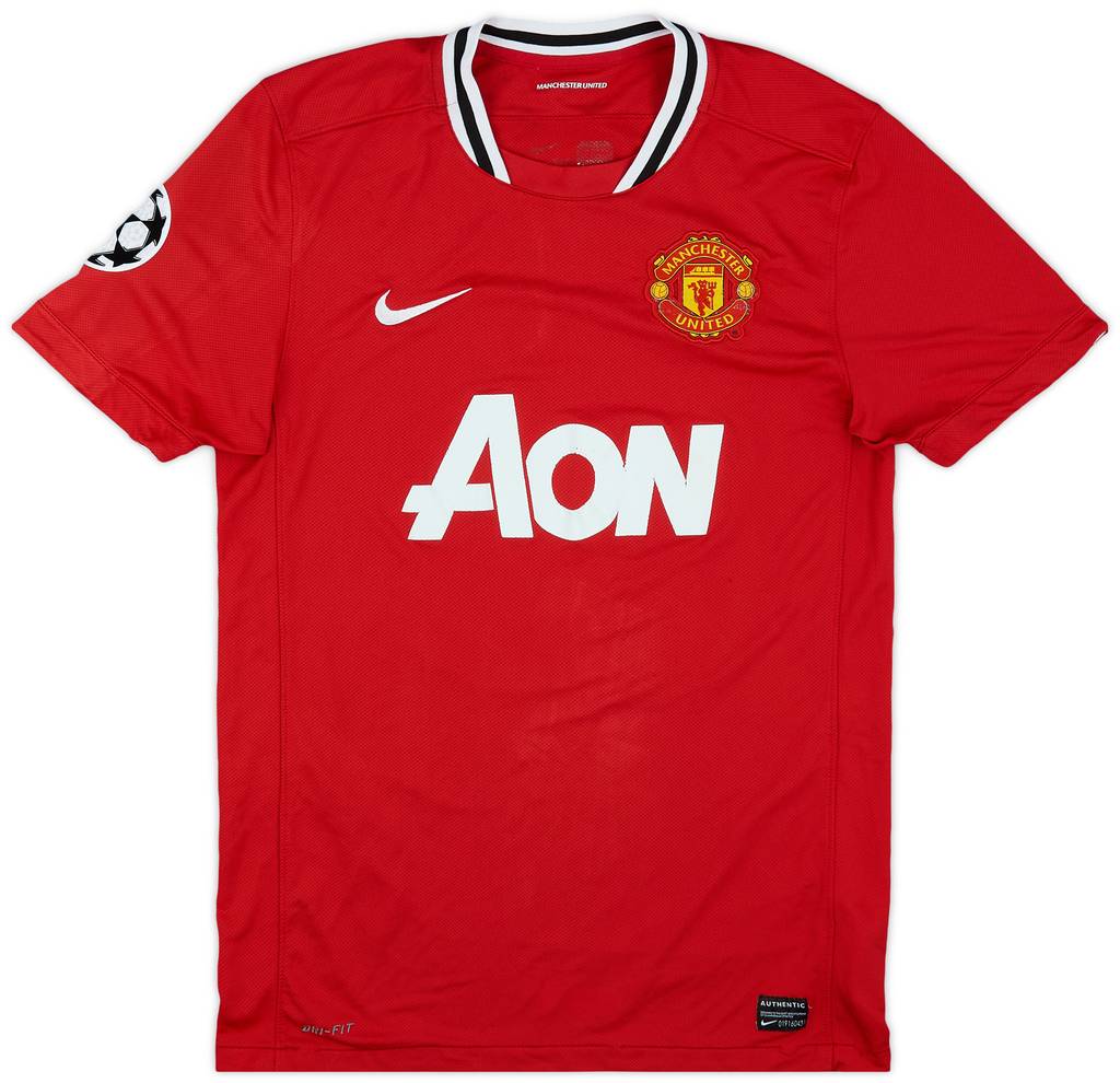 2011-12 Manchester United Home Shirt Rooney #10 - 5/10 - (M)