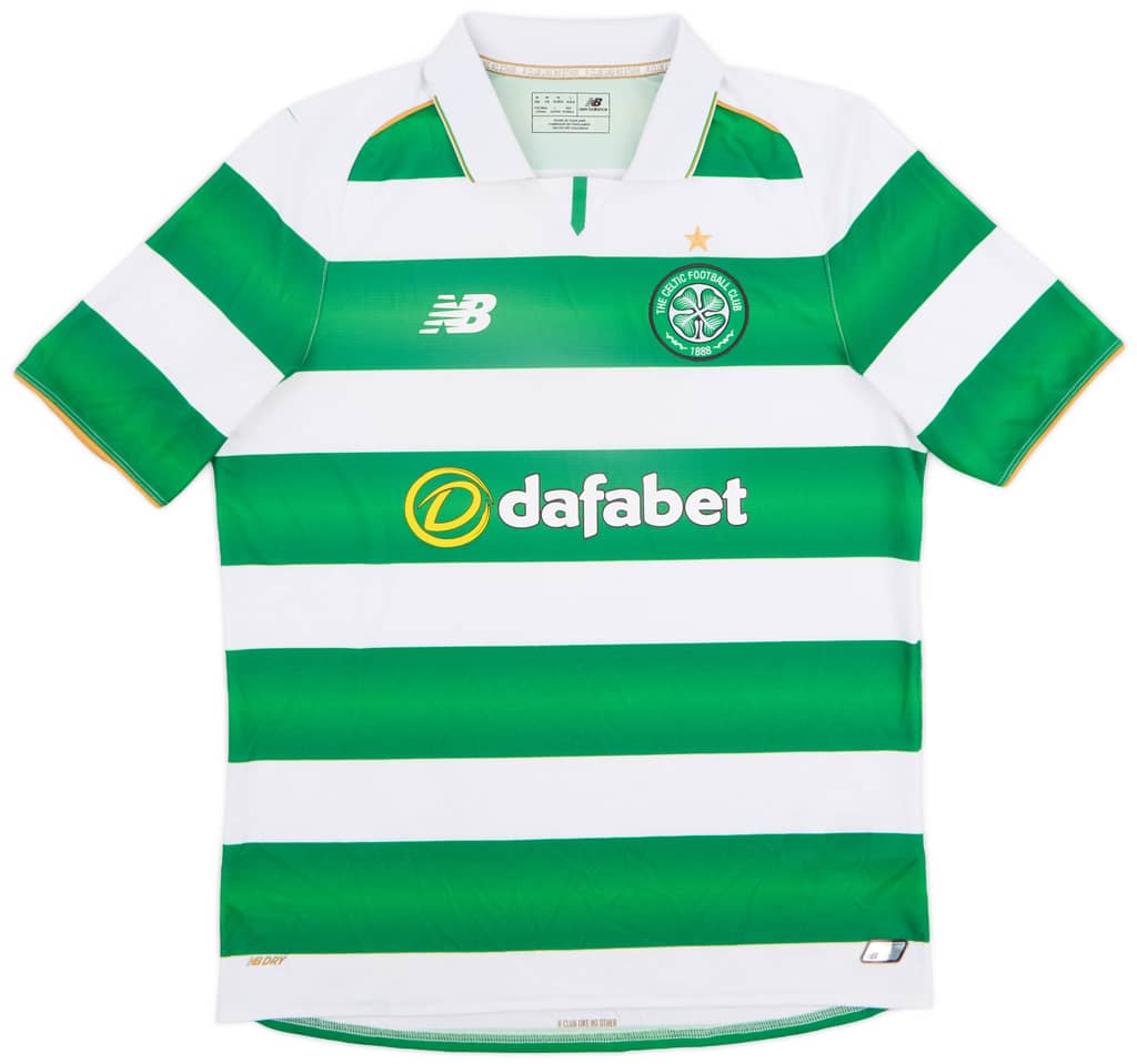 2016-17 Celtic Home Shirt - 8/10 - (M)
