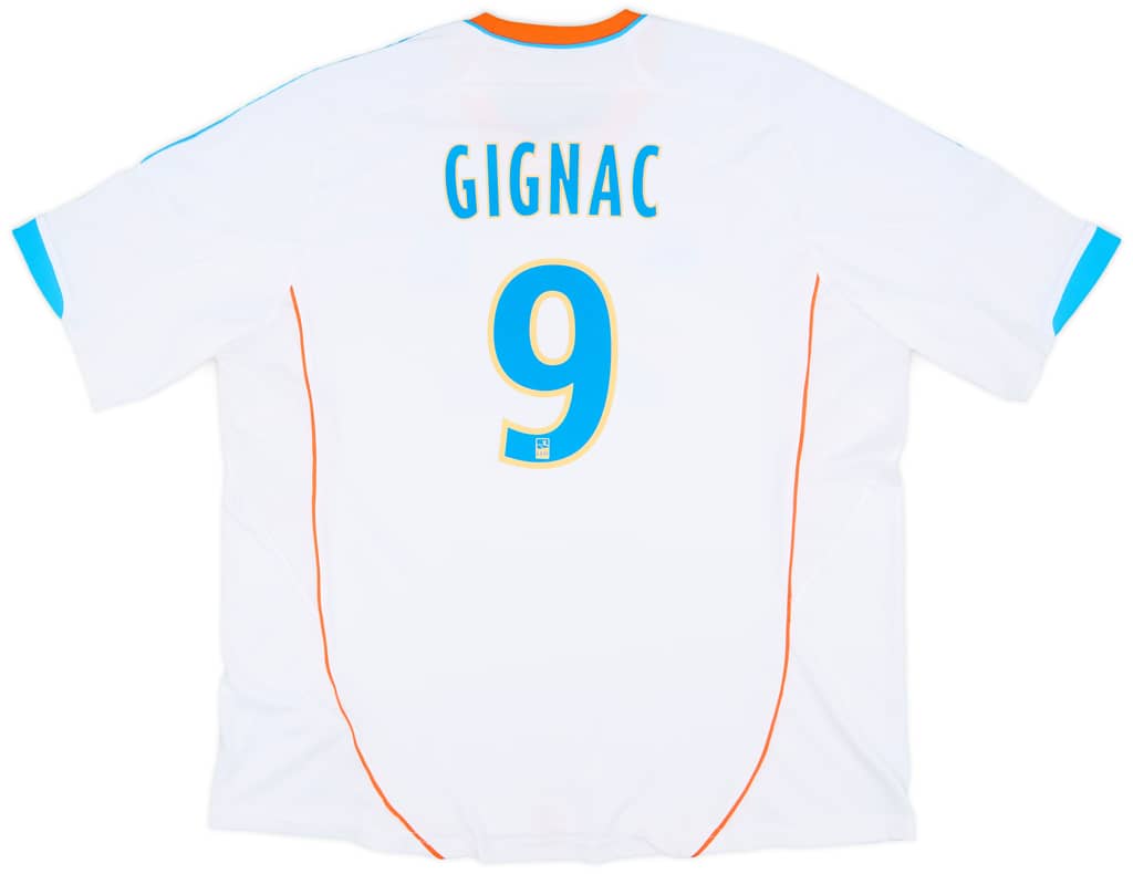 2012-13 Olympique Marseille Home Shirt Gignac #9 - 9/10 - (XXL)