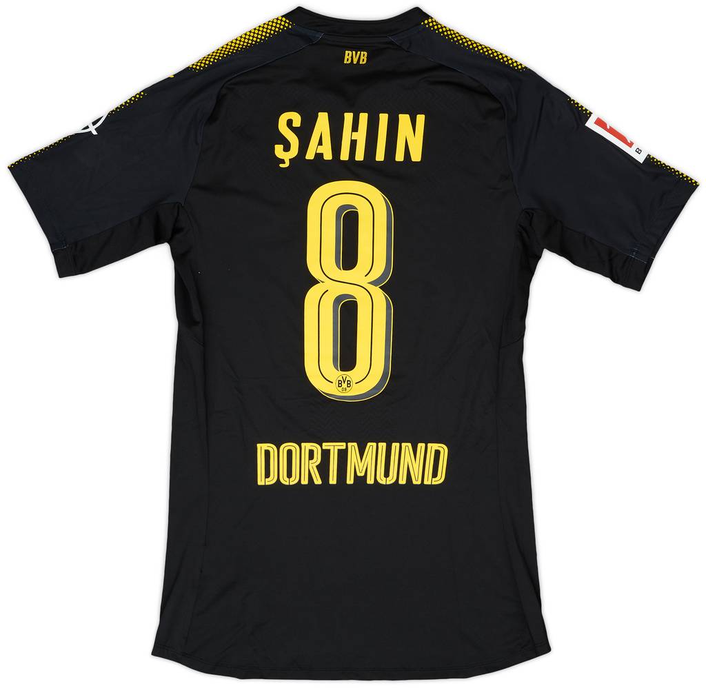 2017-18 Borussia Dortmund Match Issue Away Shirt Sahin #8