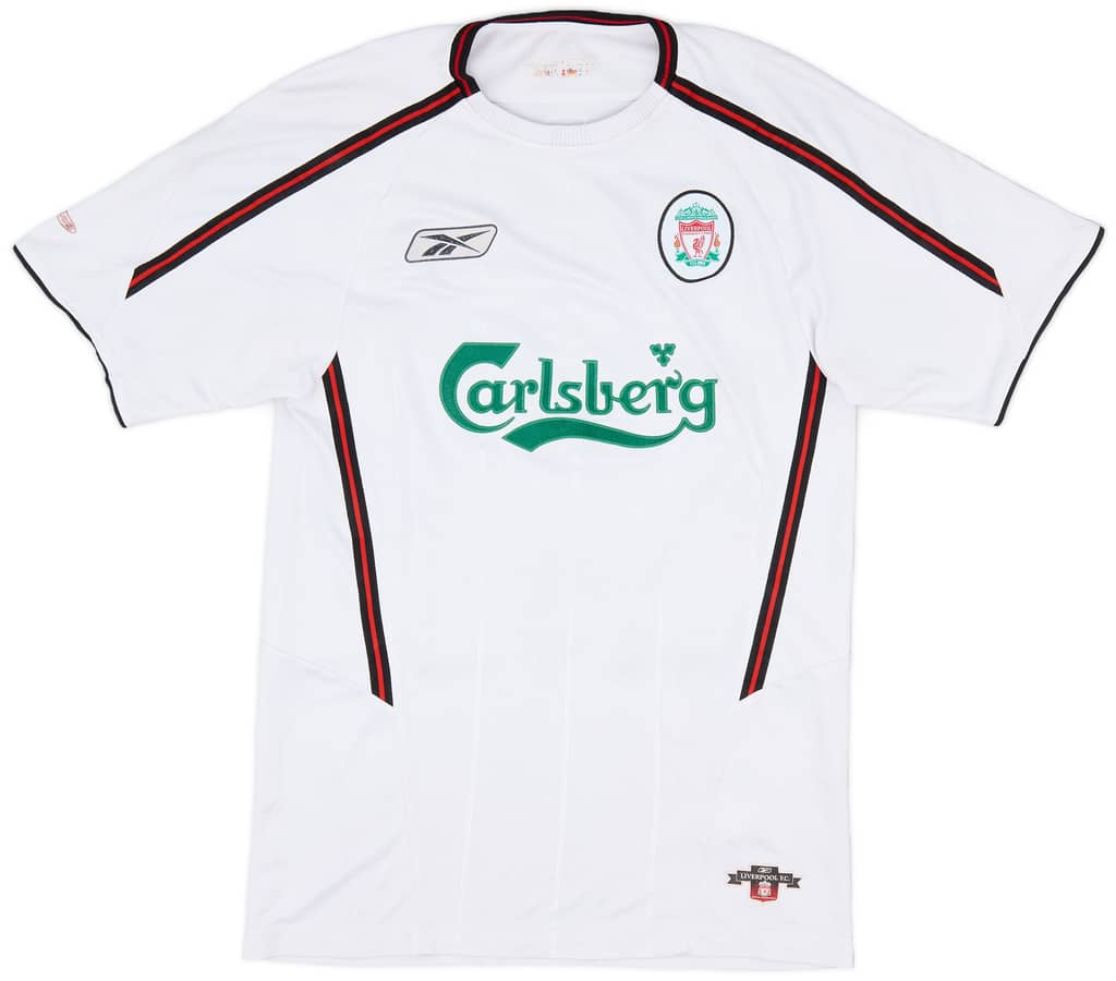 2003-04 Liverpool Away Shirt Gerrard #17 - 6/10 - (S)