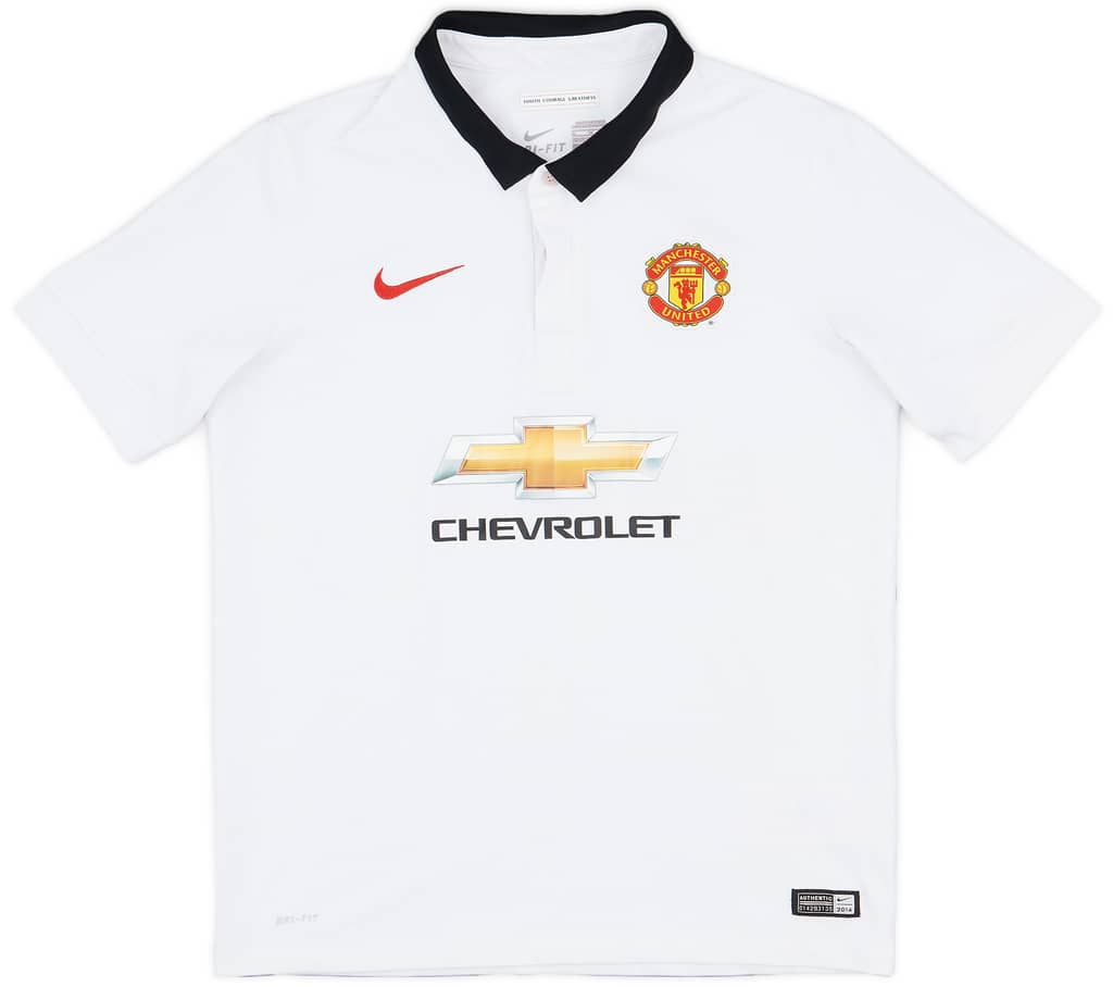 2014-15 Manchester United Away Shirt - 8/10 - (XL.Boys)