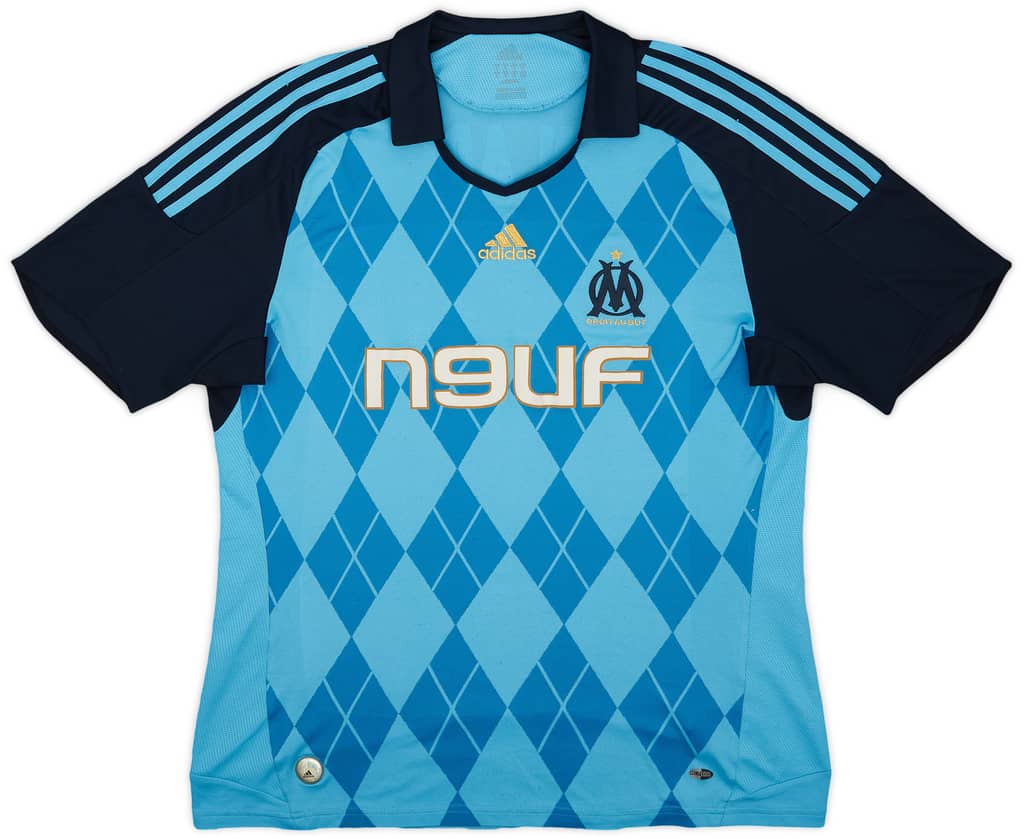 2008-09 Olympique Marseille Away Shirt Ben Arfa #20 - 6/10 - (XL)