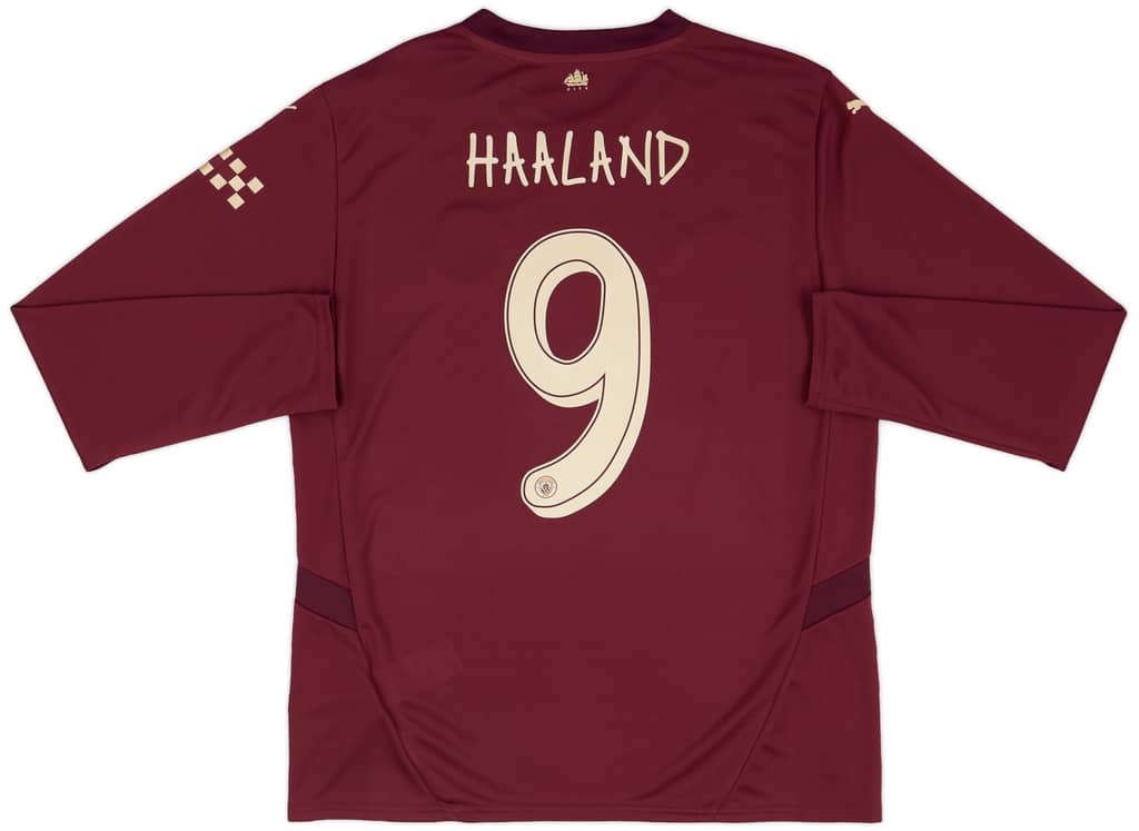 2024-25 Manchester City Third L/S Shirt Haaland #9