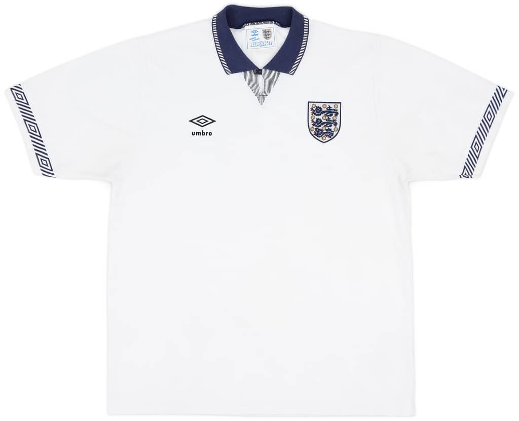 1990-92 England Home Shirt - 9/10 - (L)