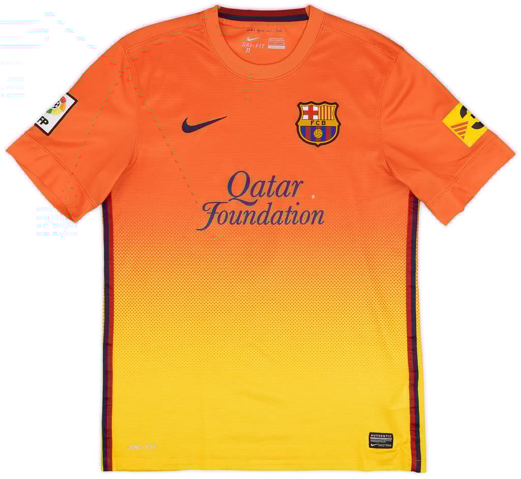 2012-13 Barcelona Away Shirt Messi #10 - 5/10 - (S)