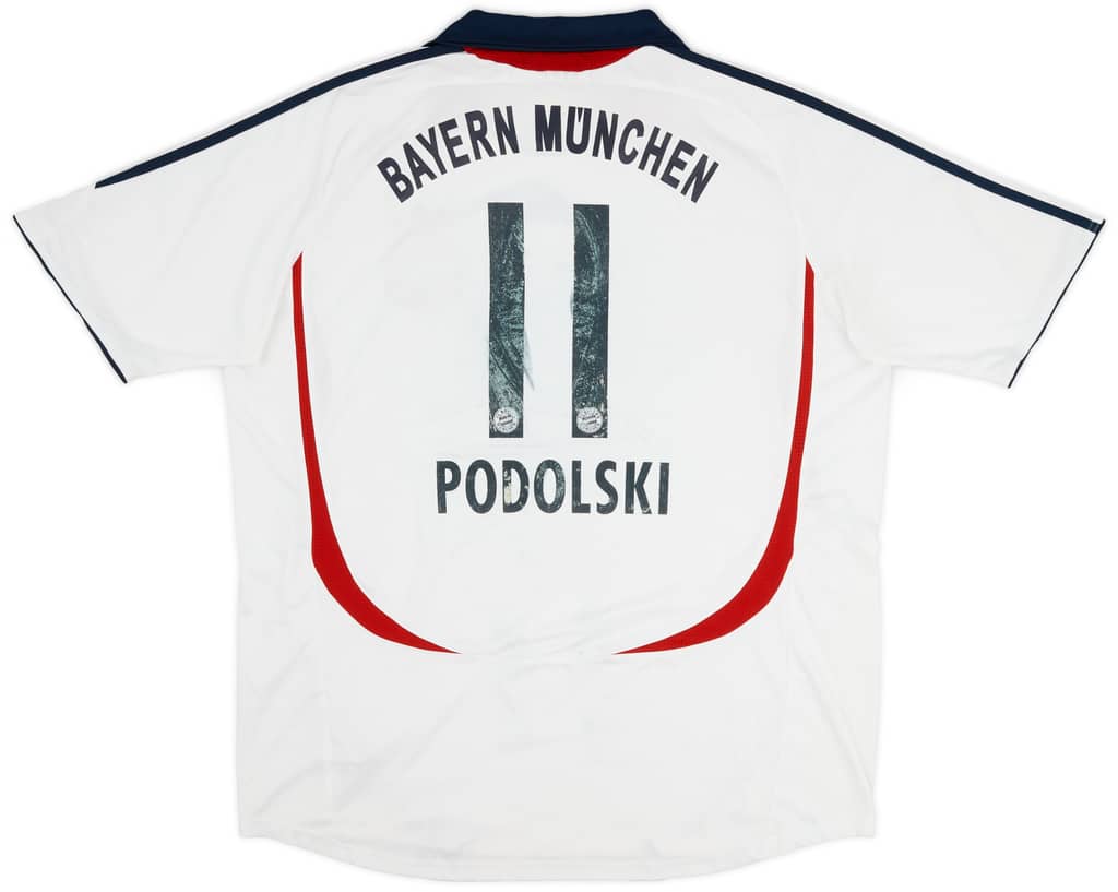 2006-07 Bayern Munich Away Shirt Podolski #11 - 5/10 - (XL)
