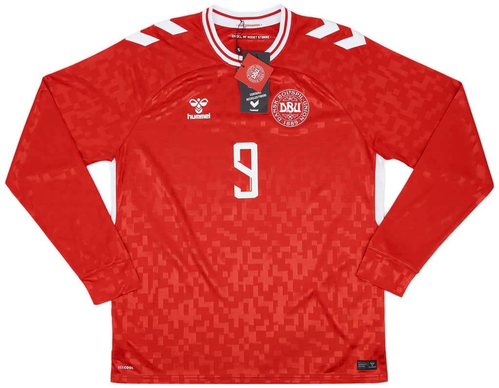2024-25 Denmark Home L/S Shirt Hojlund #9