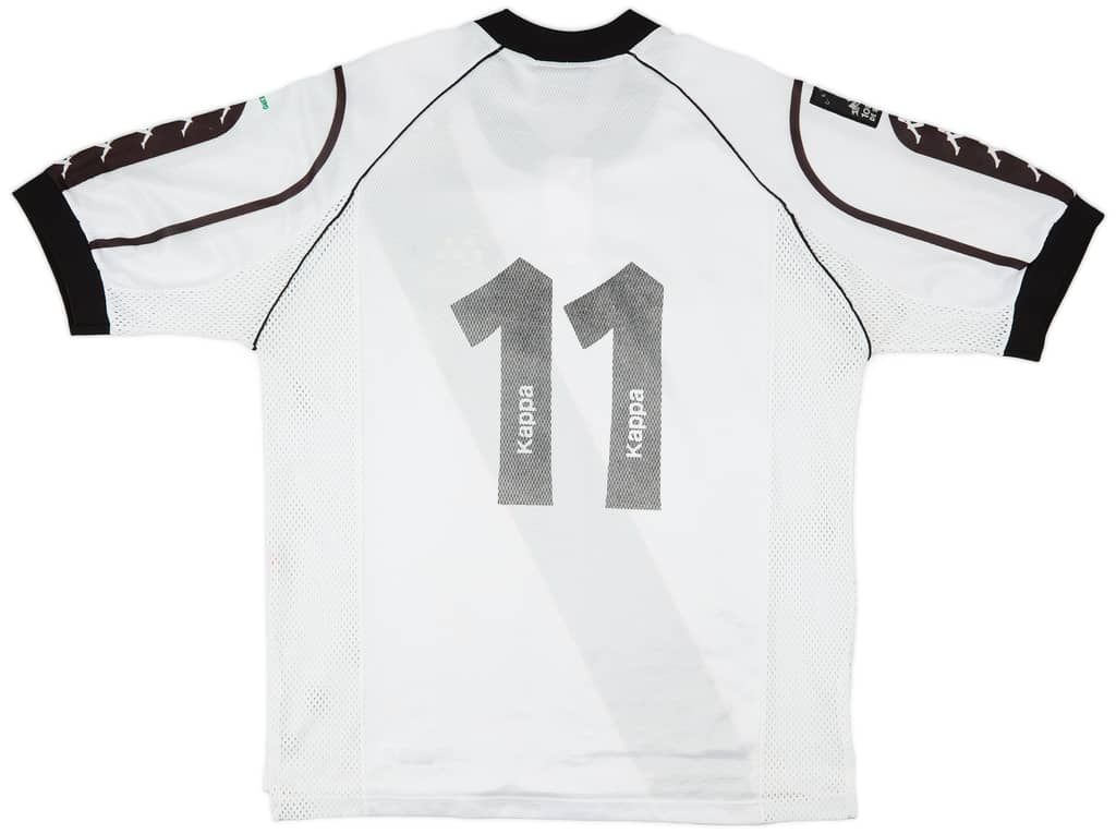 1998 Vasco da Gama Away Shirt #11 - 7/10 - (L)