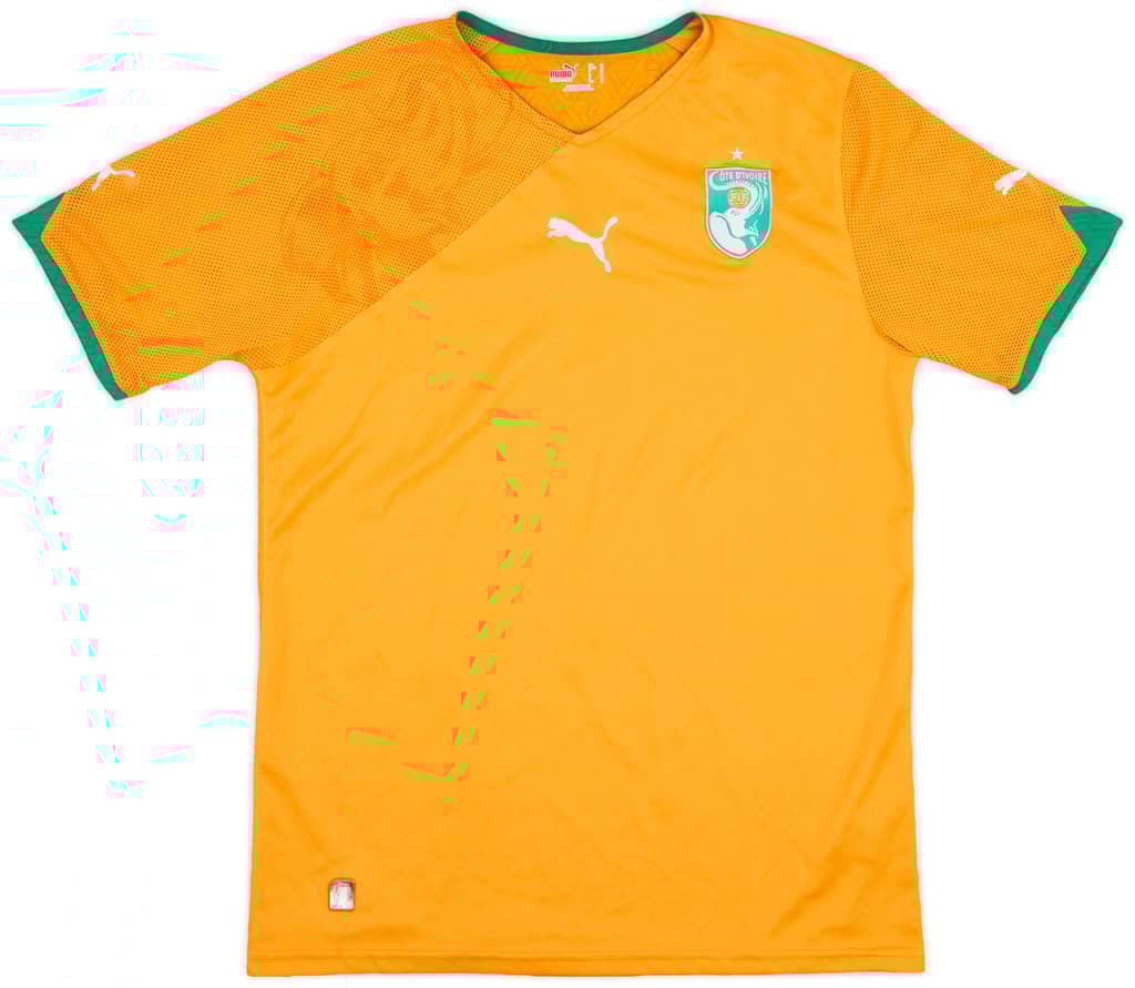2010-11 Ivory Coast Home Shirt - 9/10 - (M)