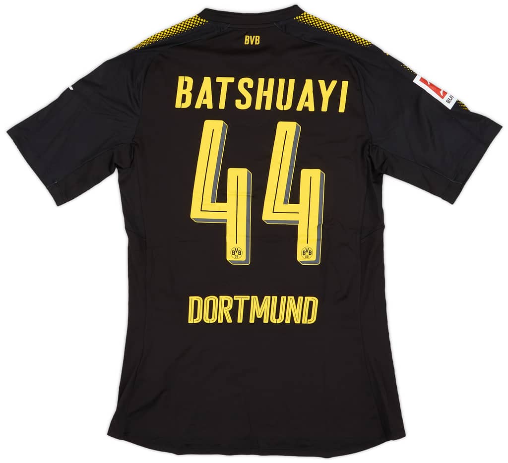 2017-18 Borussia Dortmund Match Issue Away Shirt Batshuayi #44