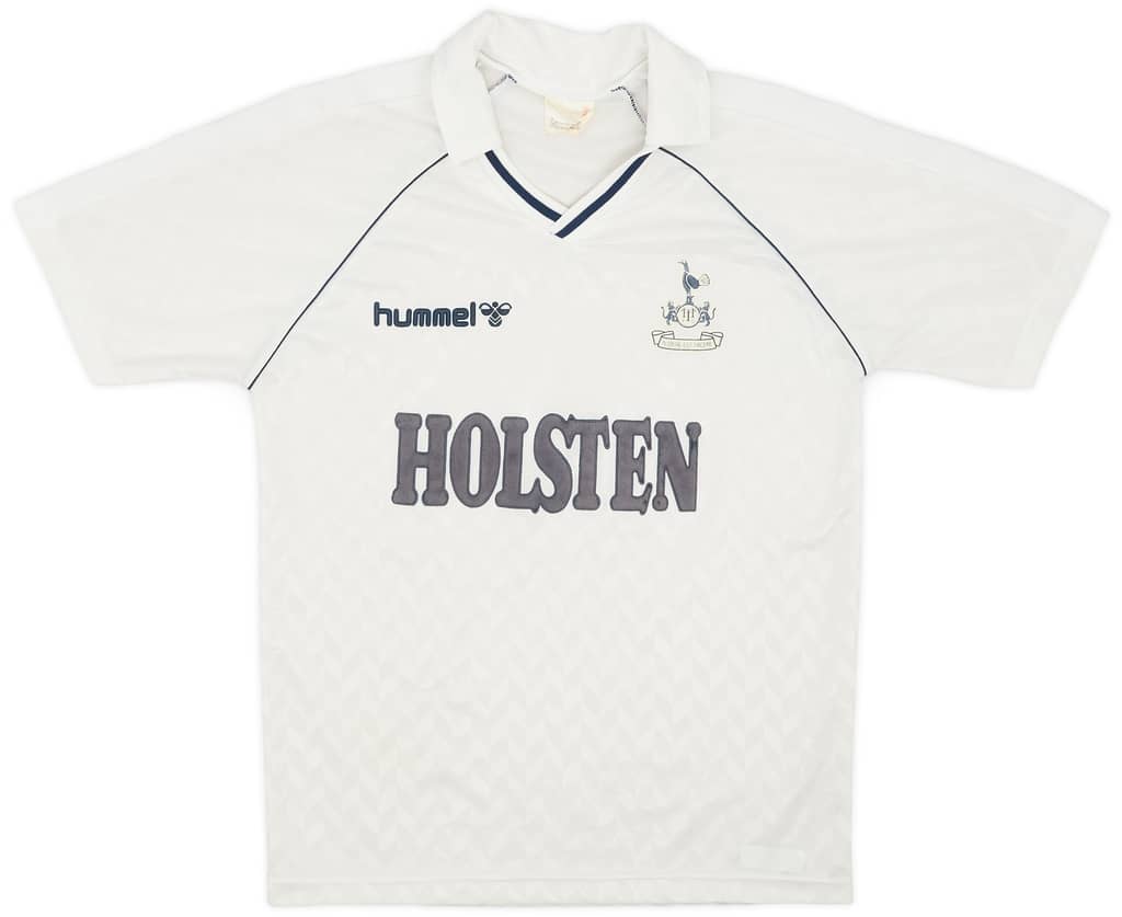 1987-89 Tottenham Home Shirt - 7/10 - (M)