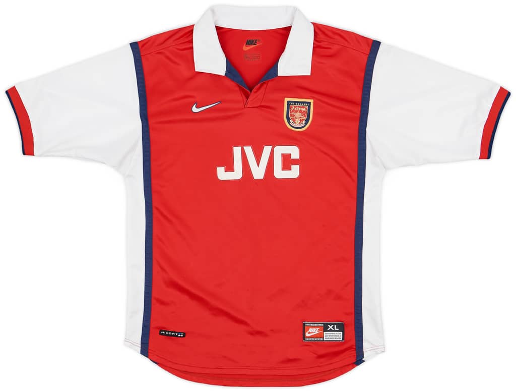 1998-99 Arsenal Home Shirt - 8/10 - (XL.Boys)