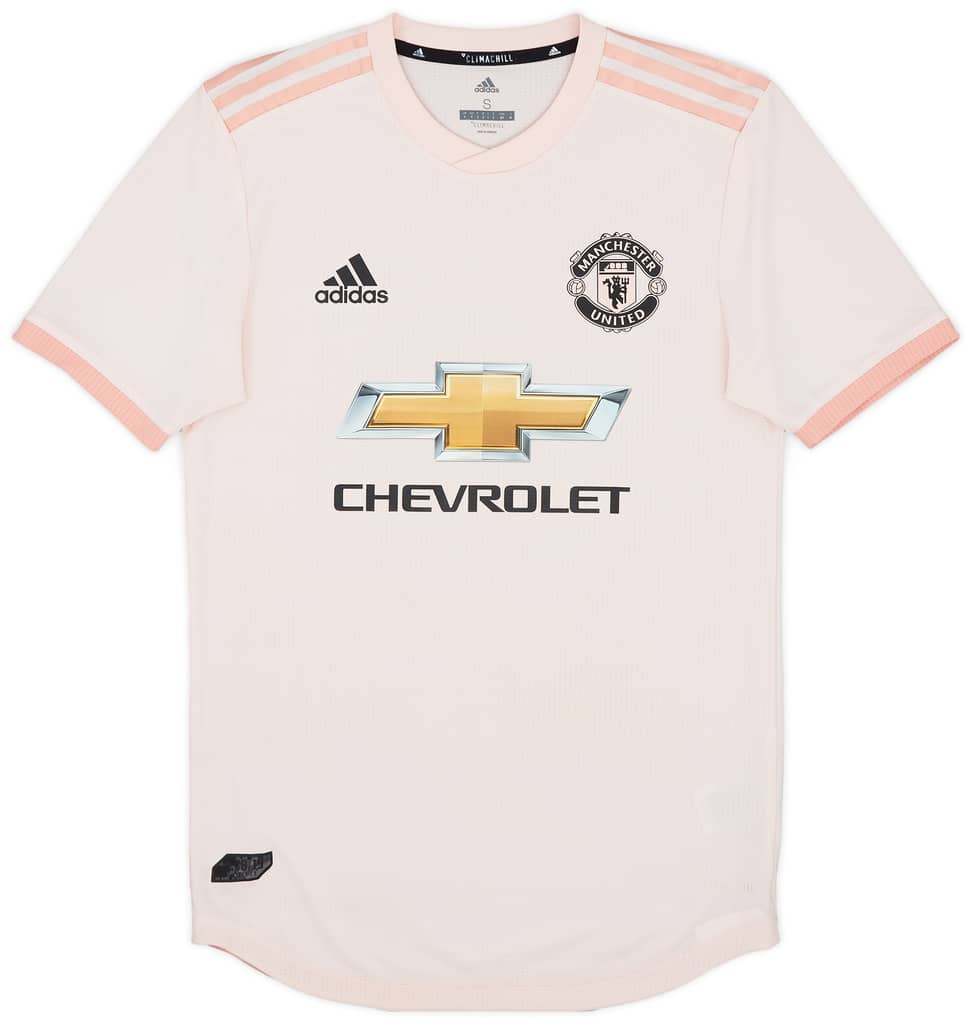 2018-19 Manchester United Authentic Away Shirt Mata #8 - 8/10 - (S)