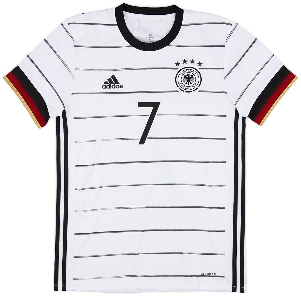 2020-21 Germany Home Shirt Havertz #7 - 9/10 - (S)