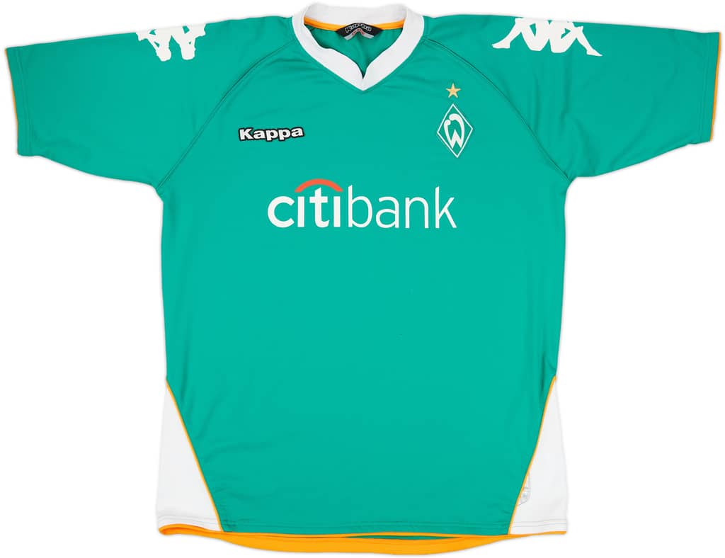2007-08 Werder Bremen Home Shirt - 9/10 - (XXL)