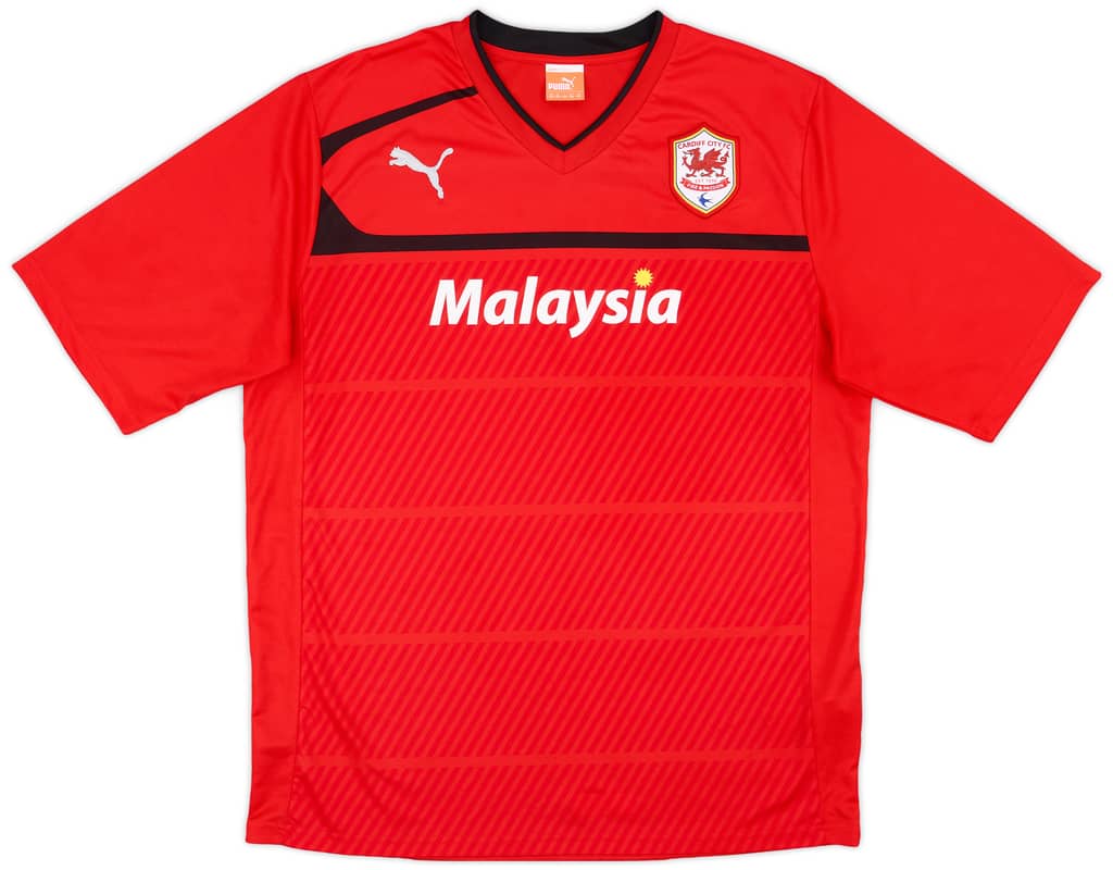 2012-13 Cardiff Home Shirt - 8/10 - (XXL)