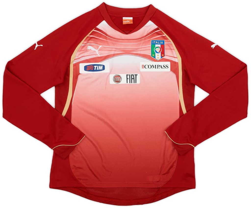 2010-11 Italy Puma Training L/S Shirt - 9/10 - (M)