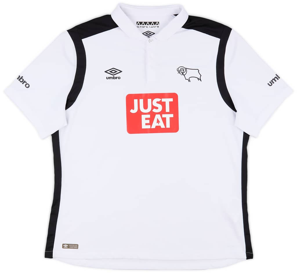 2016-17 Derby County Home Shirt - 7/10 - (XXL)