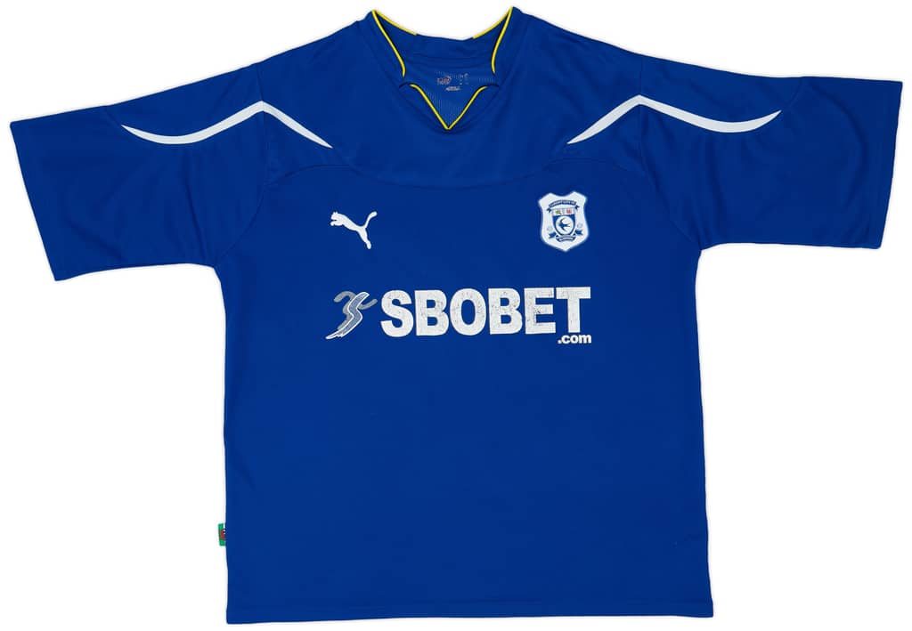 2010-11 Cardiff Home Shirt - 5/10 - (XXL)