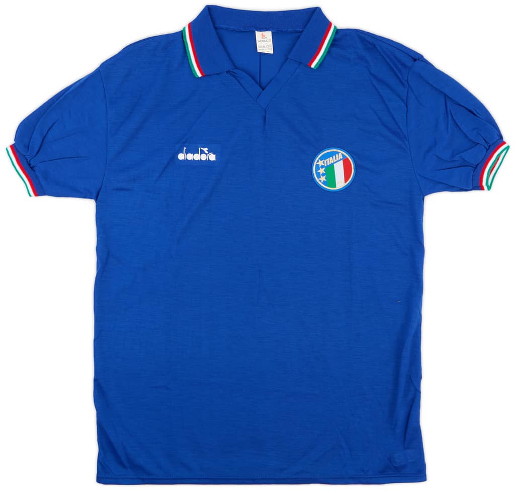 1986-90 Italy Home Shirt - 9/10 - (L)