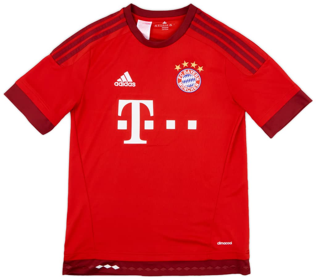 2015-16 Bayern Munich Home Shirt - 8/10 - (XL.Boys)