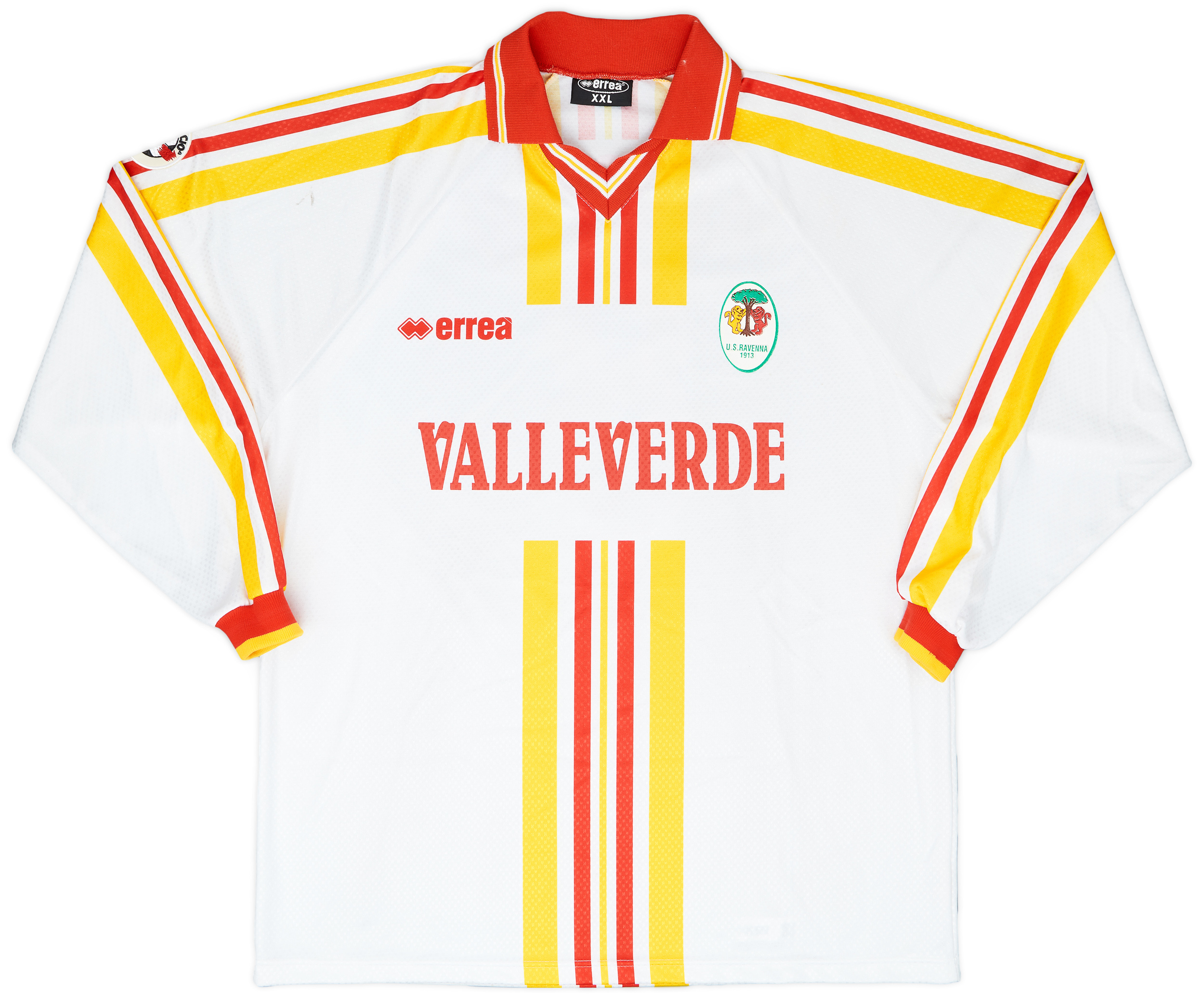 1999-00 Ravenna Match Worn Away L/S Shirt Agostini #8
