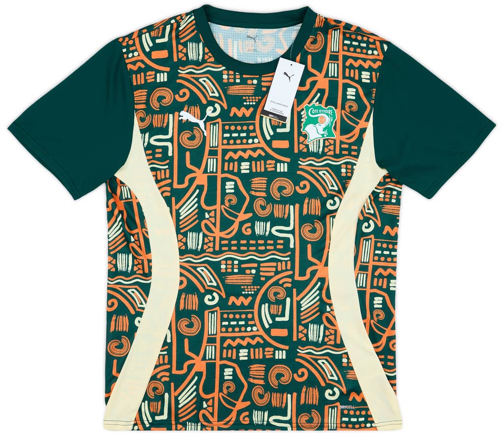2024-25 Ivory Coast Puma Pre-Match Shirt