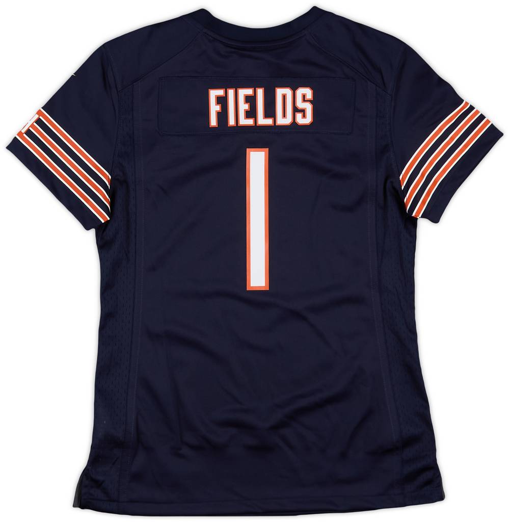 2021-23 Chicago Bears Fields #1 Nike Game Home Womens Jersey (S)