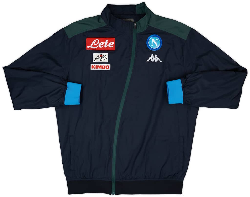 2018-19 Napoli Kappa Track Jacket - 9/10 - (XXL)